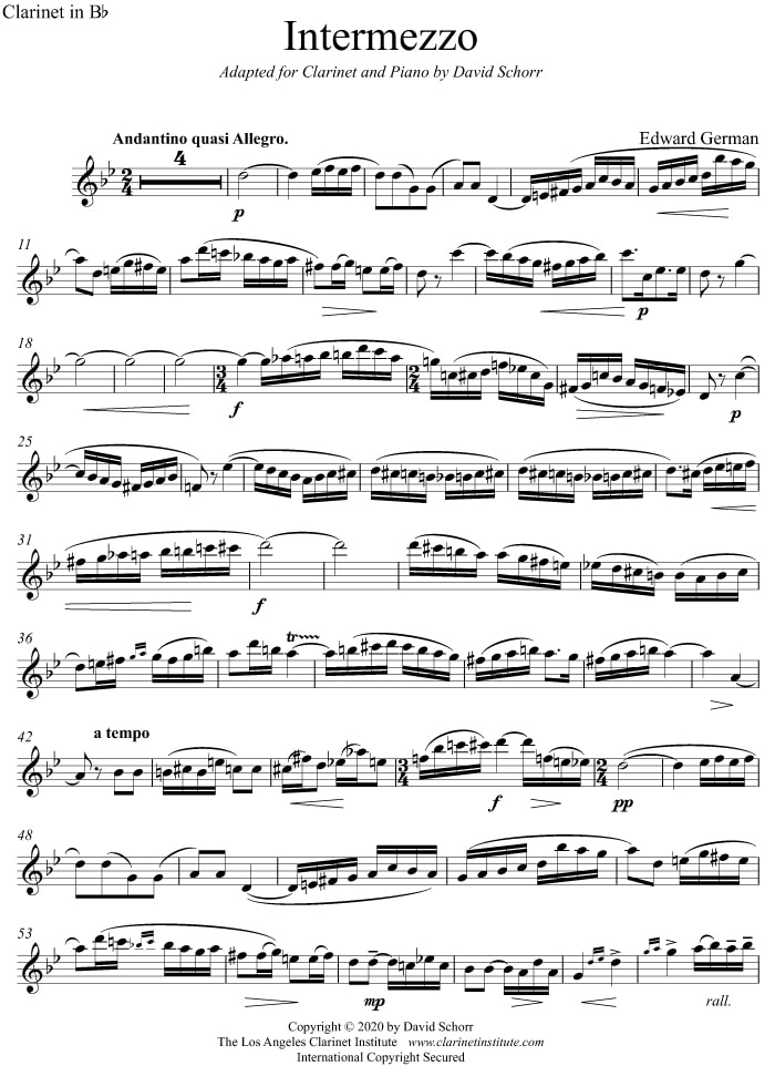 Spirited Away Medley for Clarinet Sheet music for Clarinet in b-flat (Solo)  | Musescore.com
